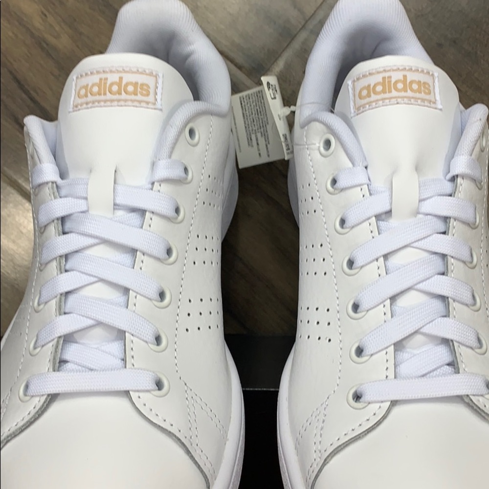 ADIDAS ADVANTAGE WMNS White/gold - Picture 7 of 16